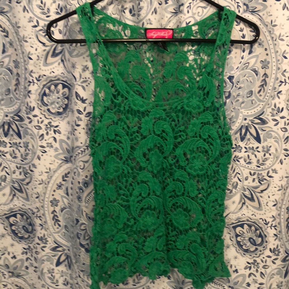 SxyWhat Green shirt